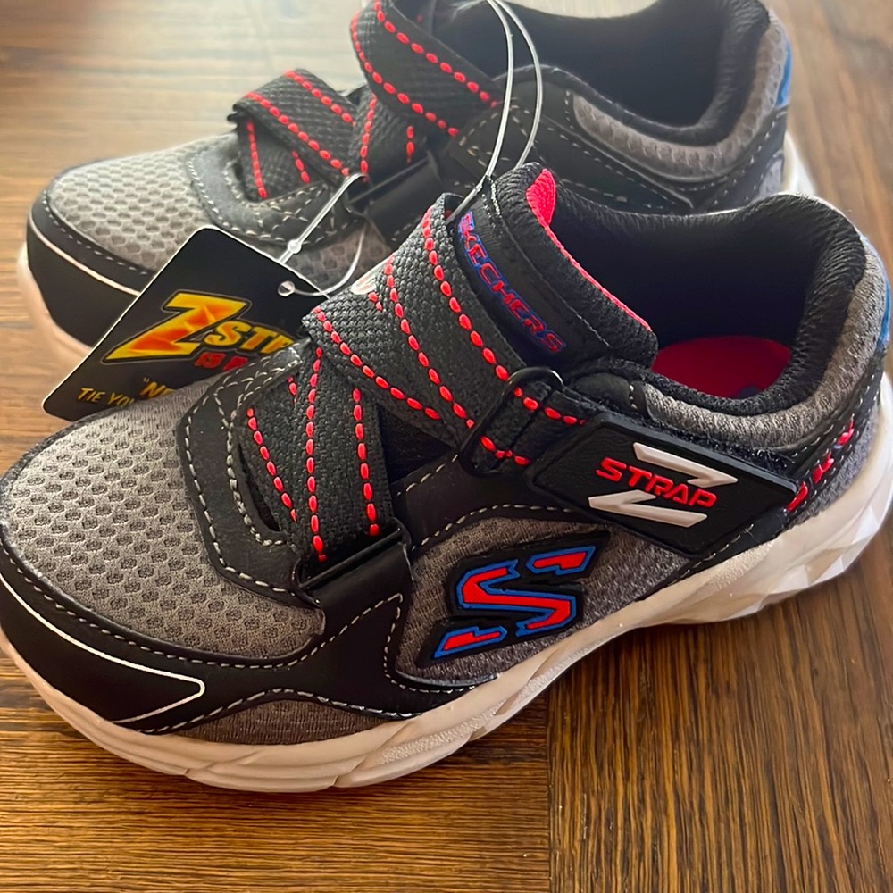 Brand new boys Skechers Velcro sneakers